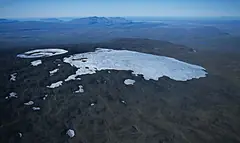 Ледникът Ок в Исландия през 2003 г.
